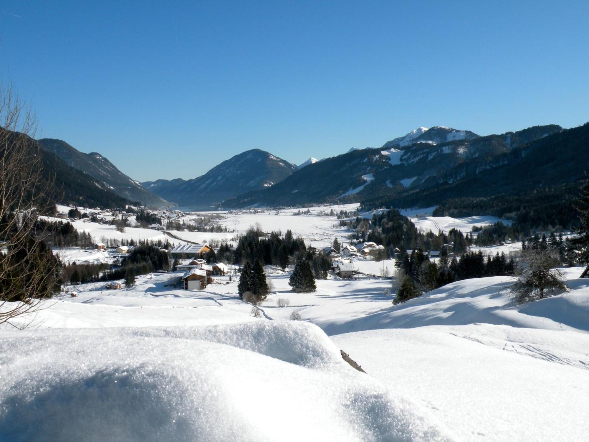 Haus Heimat Lägenhet Weissensee Exteriör bild